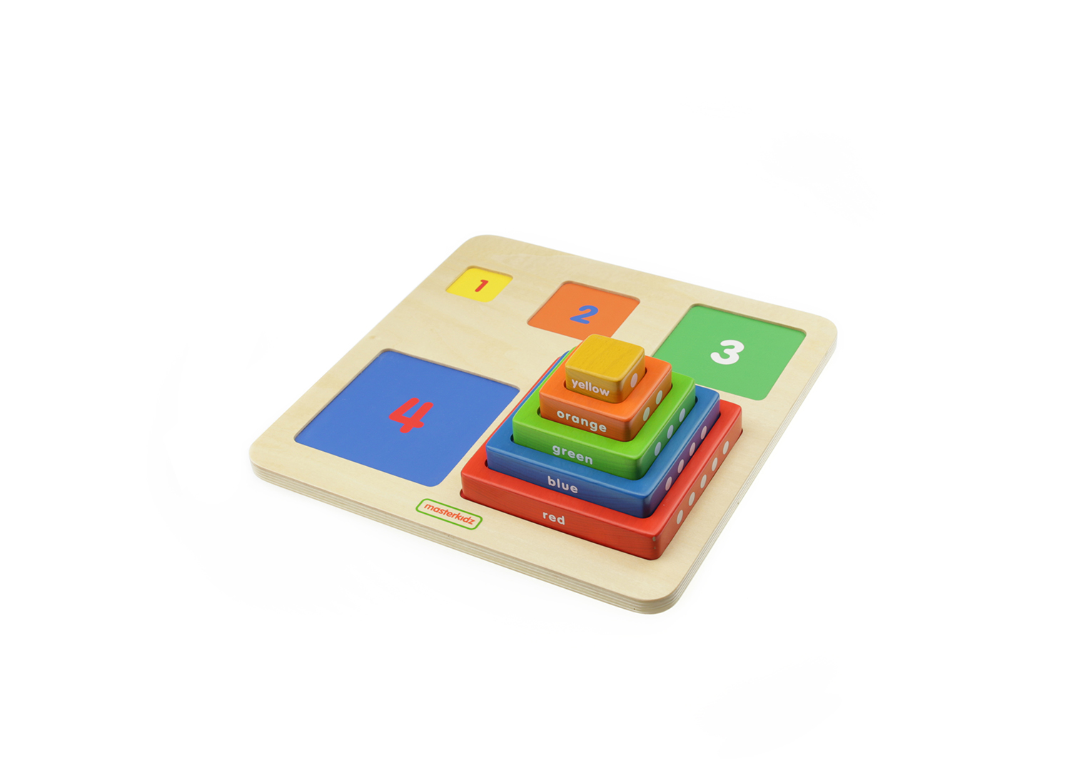 Numbers and Colours Stacking Blocks